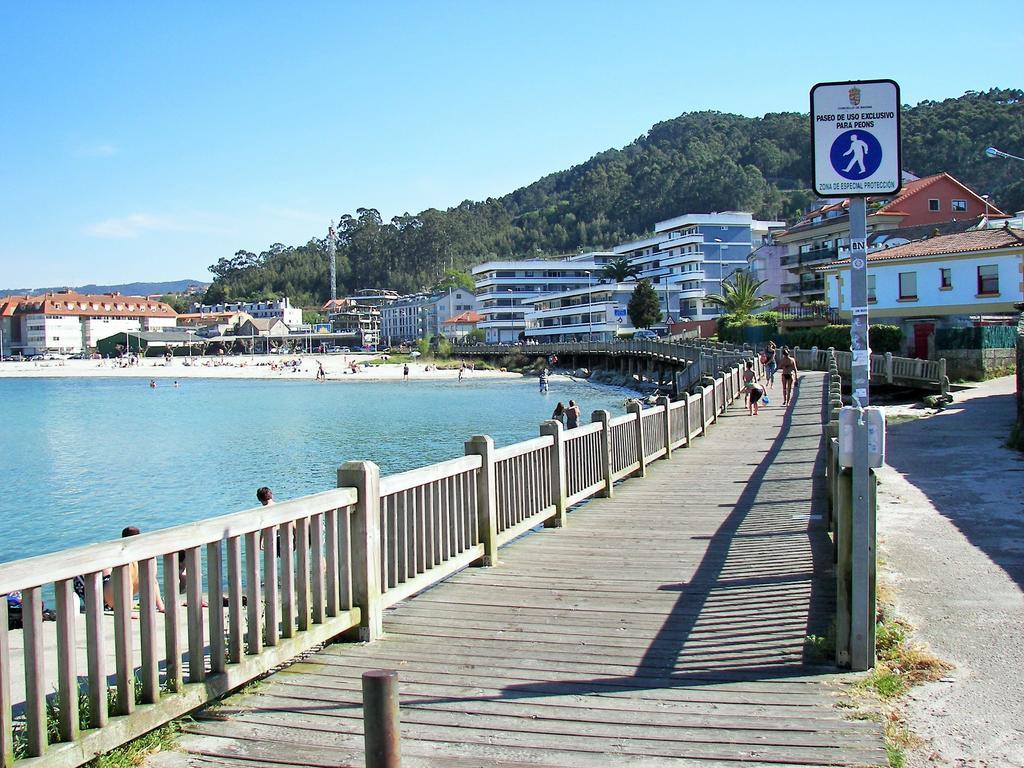 Hostal Santa Marta Playa Baiona Exterior foto